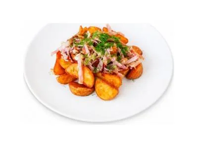 Картопля по-українські з беконом